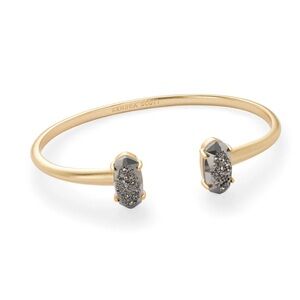 ✨Kendra Scott Edie Gold Cuff Bangle Bracelet with KS cloth